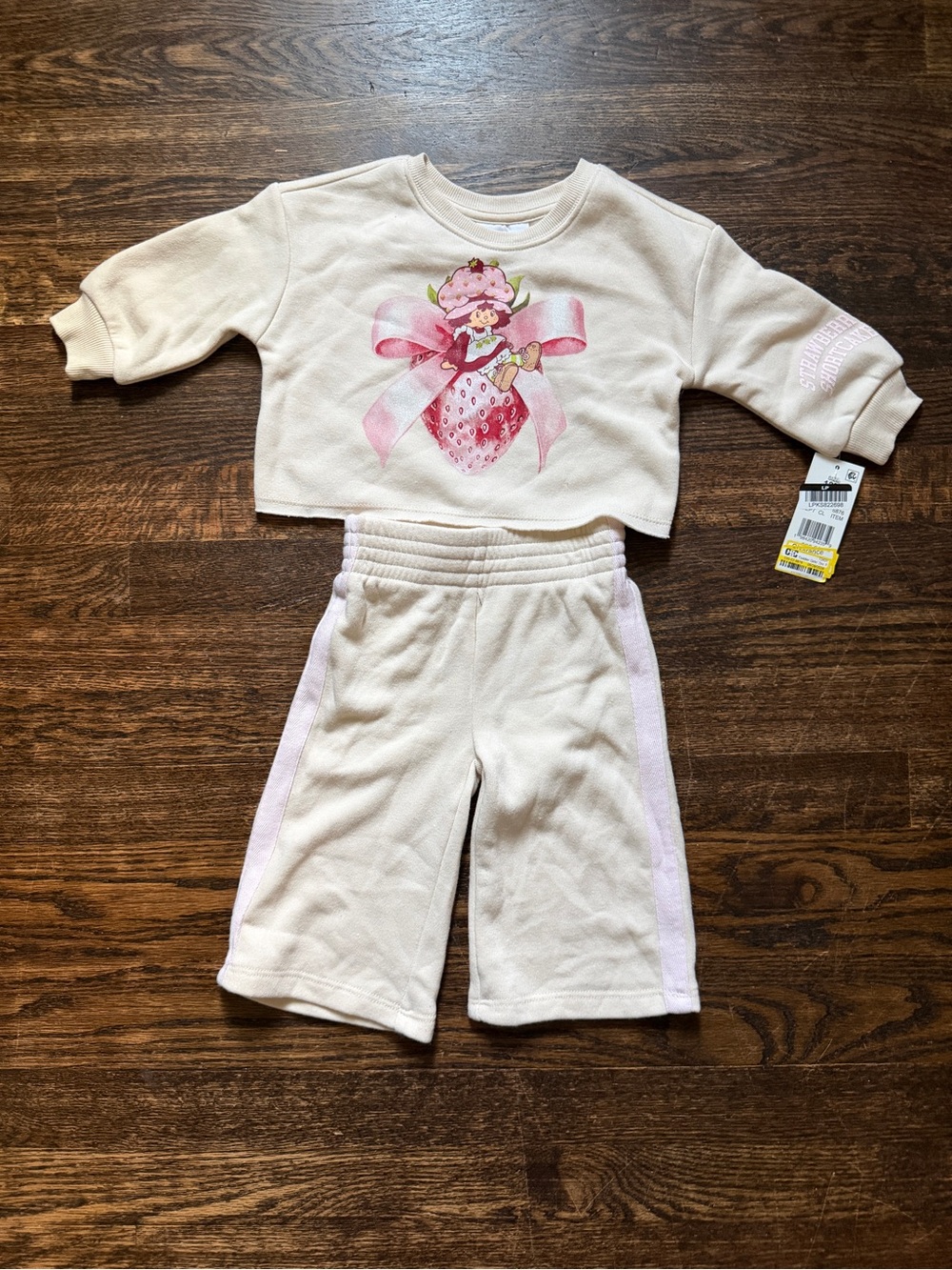 Strawberry Shortcake Baby Girls 2 pc Sweat Set - 12M